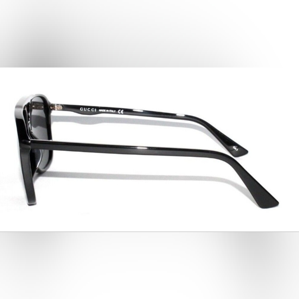 NEW GUCCI AVIATOR SUNGLASSES GG0262SA 001 BLACK GUCCI AVIATOR EYEWEAR - Picture 7 of 10